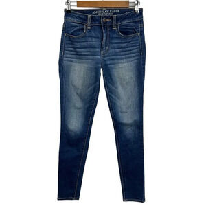 American Eagle Outfitters Hi-Rise Jegging Size 2 Short Cotton Stretch Women’s